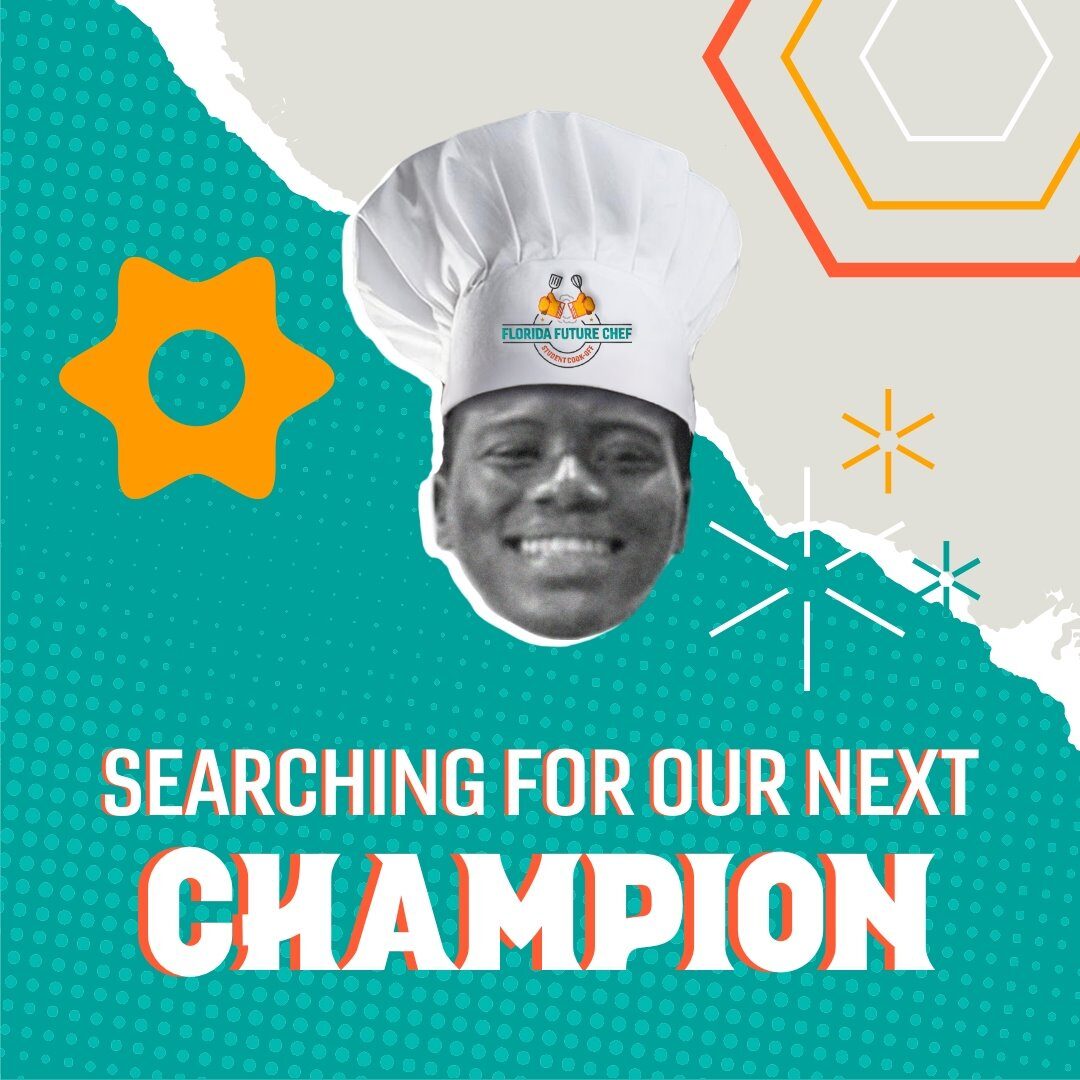 image option for social that says Searching for our next champion 