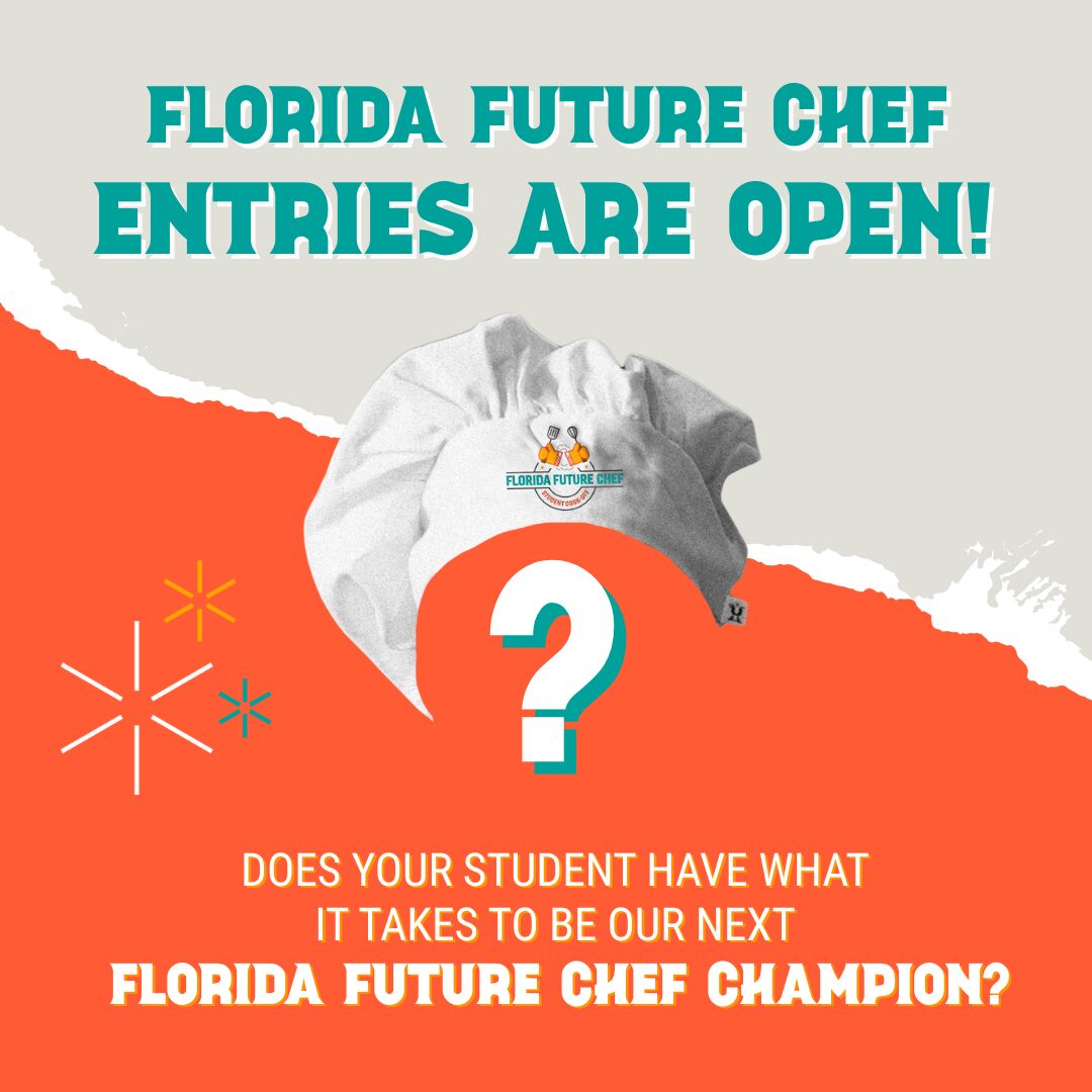 social image option with entries are open text and image of chef hat